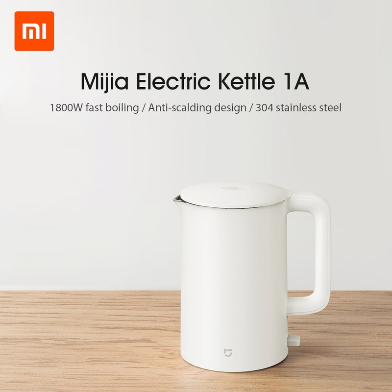 Sale - ấm nước siêu tốc xiaomi mijia 1a inox 304 dung tích 1.5l mjdsh02ym - hàng chính hãng