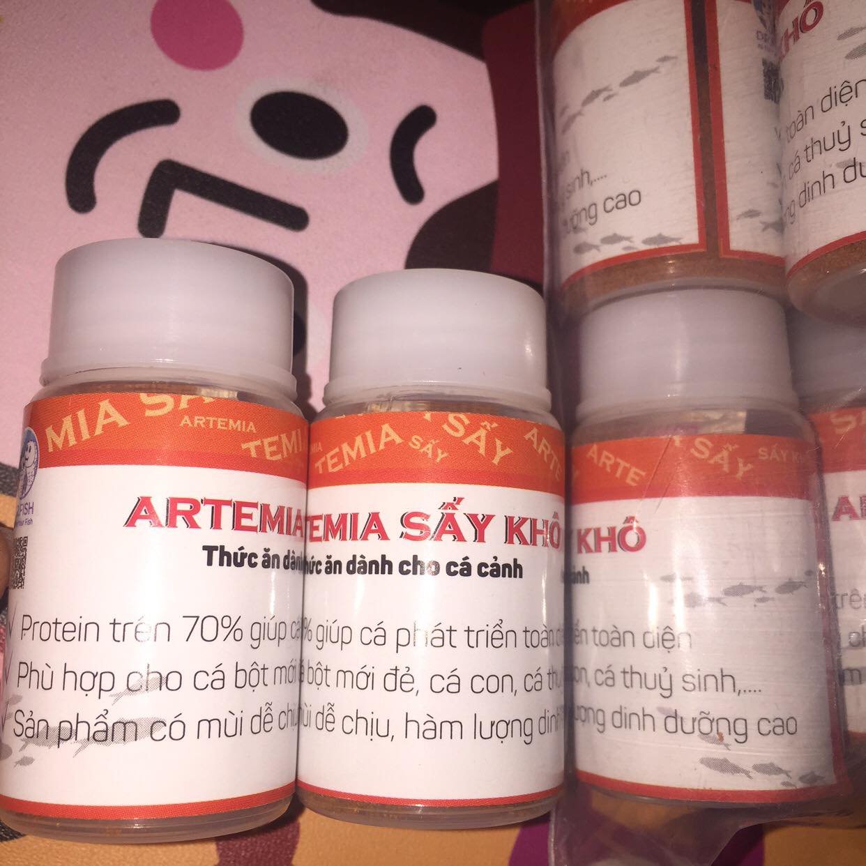 [HCM]Artemia bột sấy khô 10 gram cho cá con