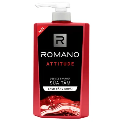 [HCM]Sữa tắm cao cấp Romano Attitude 650g