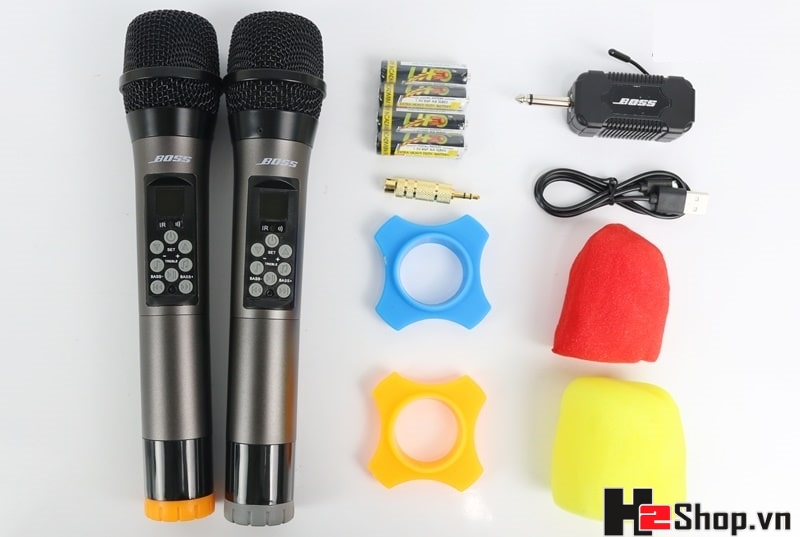 MICRO BOSS QM-71 (SỬ DỤNG ĐƯỢC CHO CỔNG JACK 3.5MM)
