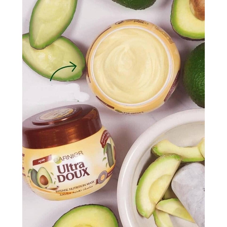 Kem ủ tóc Garnier Ultra Doux quả Bơ