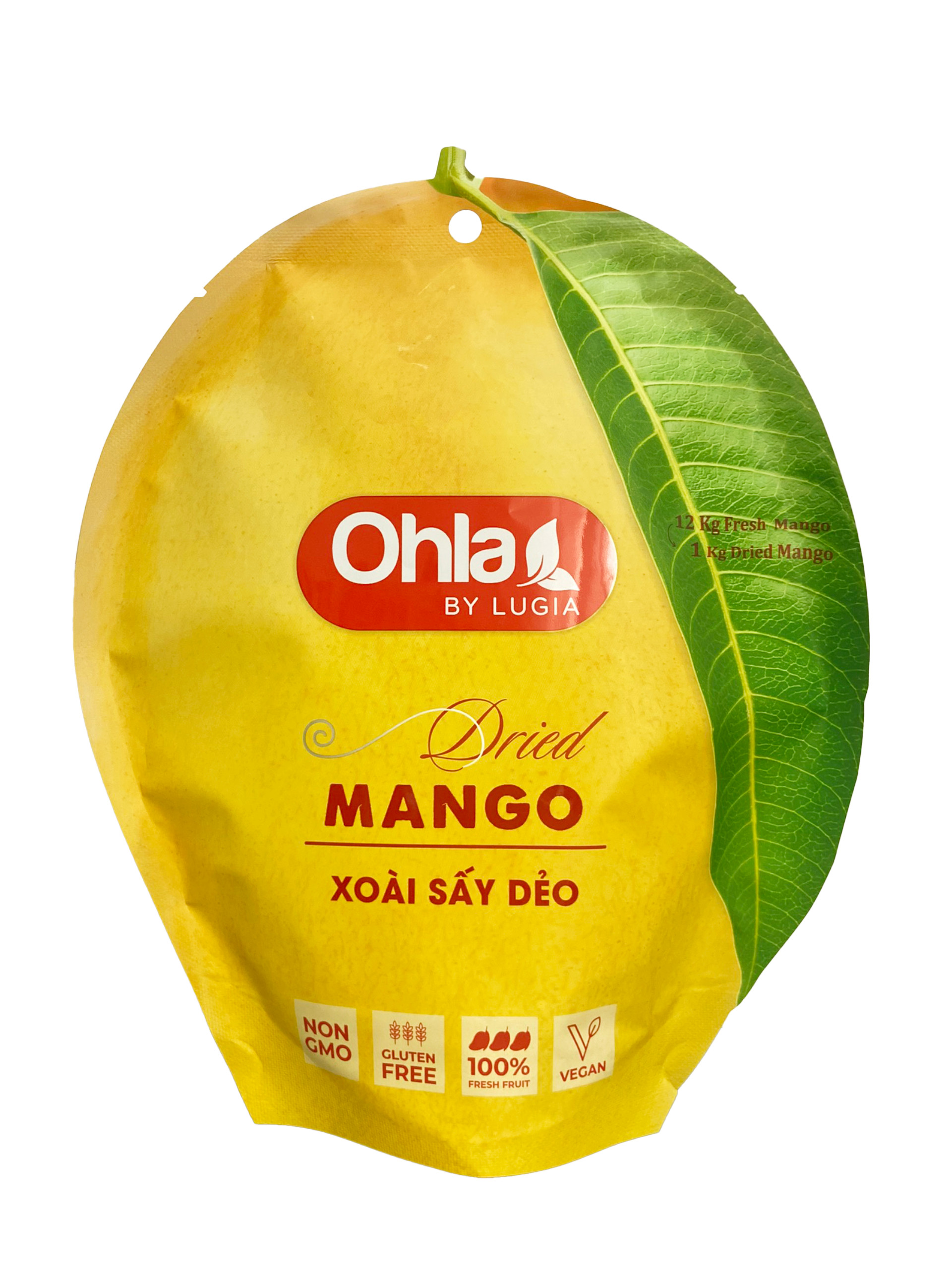 Xoài sấy dẻo Ohla ( túi trái xoài)_200g