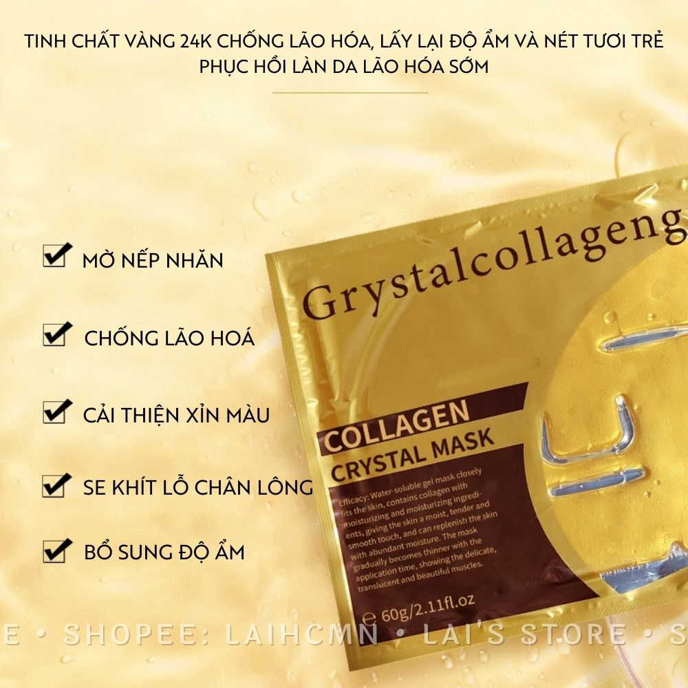 Mặt nạ collagen Crystal Facial Mask