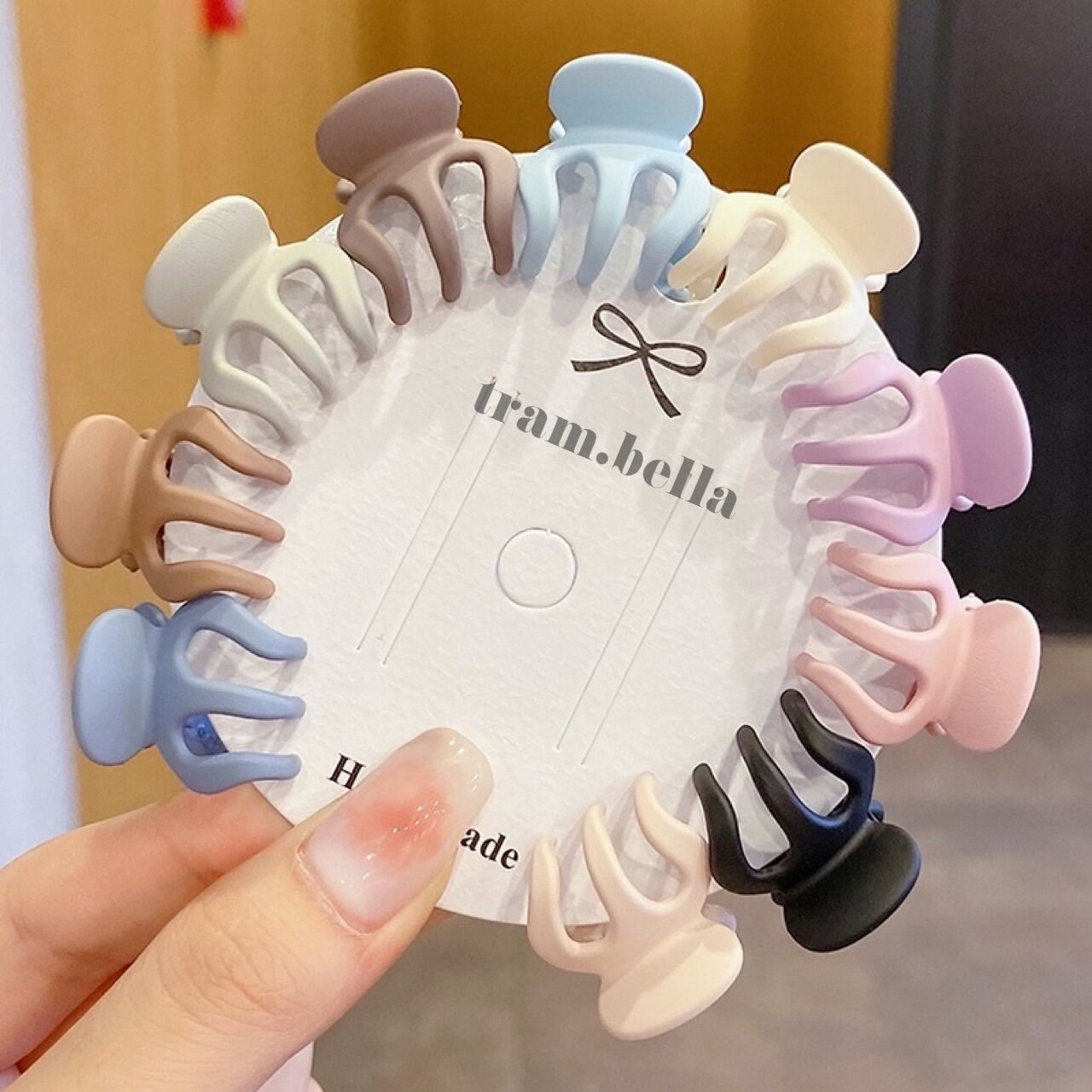 Kẹp tóc mini kẹp tóc mái nhí nhiều màu - Trâm Bella