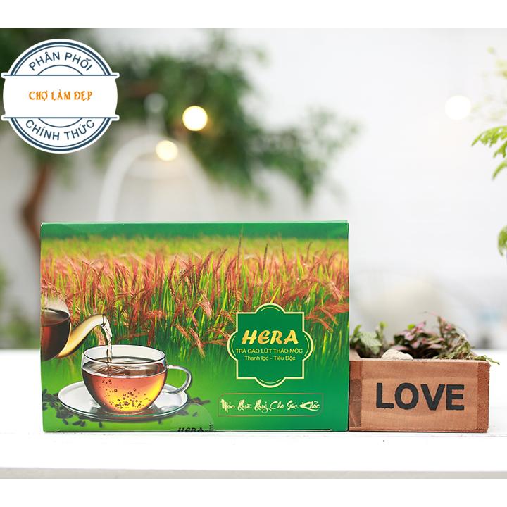 Trà Gạo Lứt Thảo Mộc Thanh Lọc - Tiêu Độc Hera (14 gói x 50g)