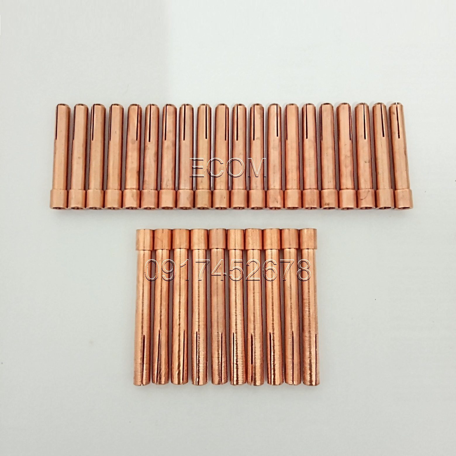 Kẹp kim mỏ hàn tig QQ150 - 10 cái Đầu kẹp kim hàn tig loại ngắn 1.6/2.0/2.4*36mm
