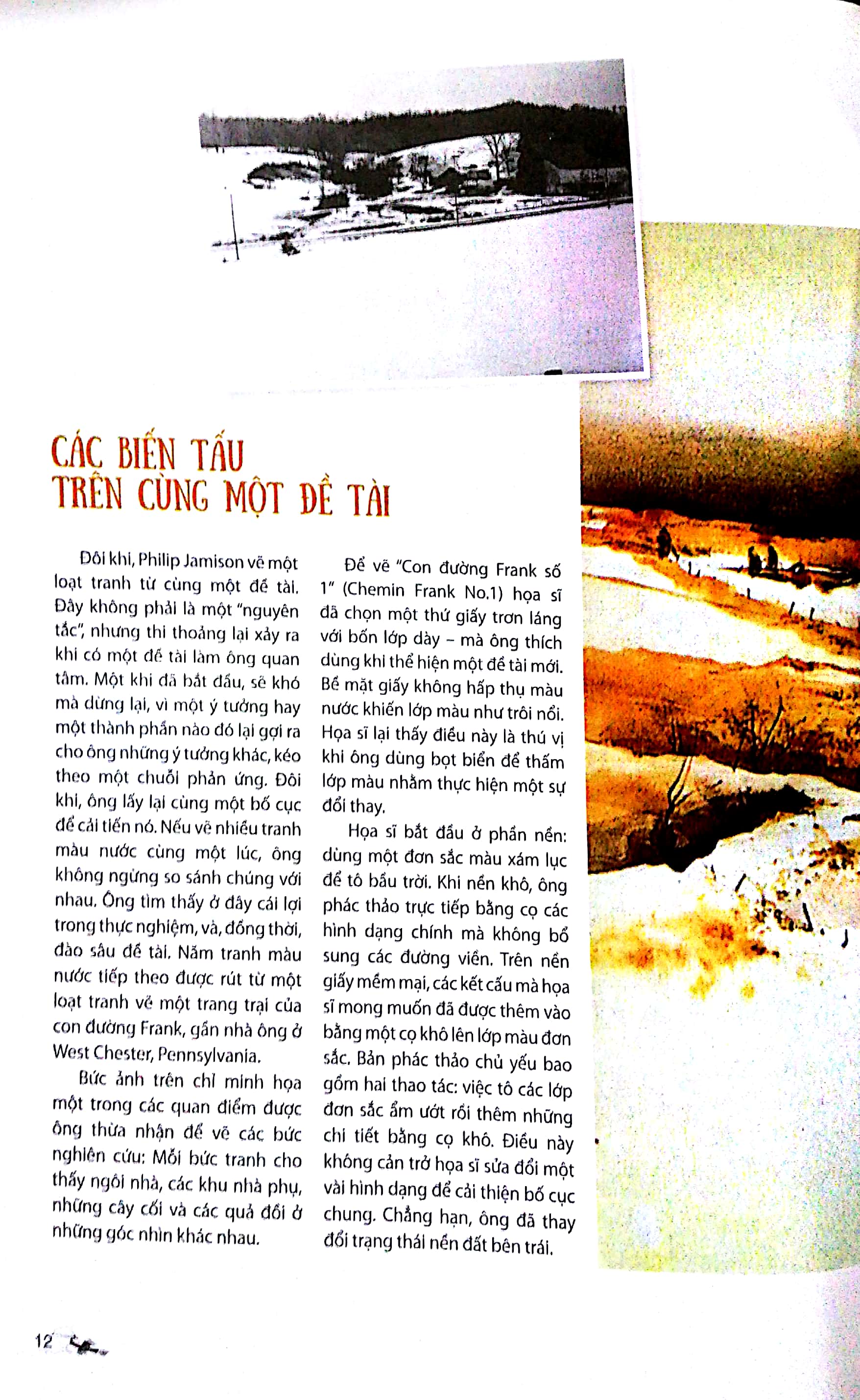Bí Quyết Vẽ Phong Cảnh