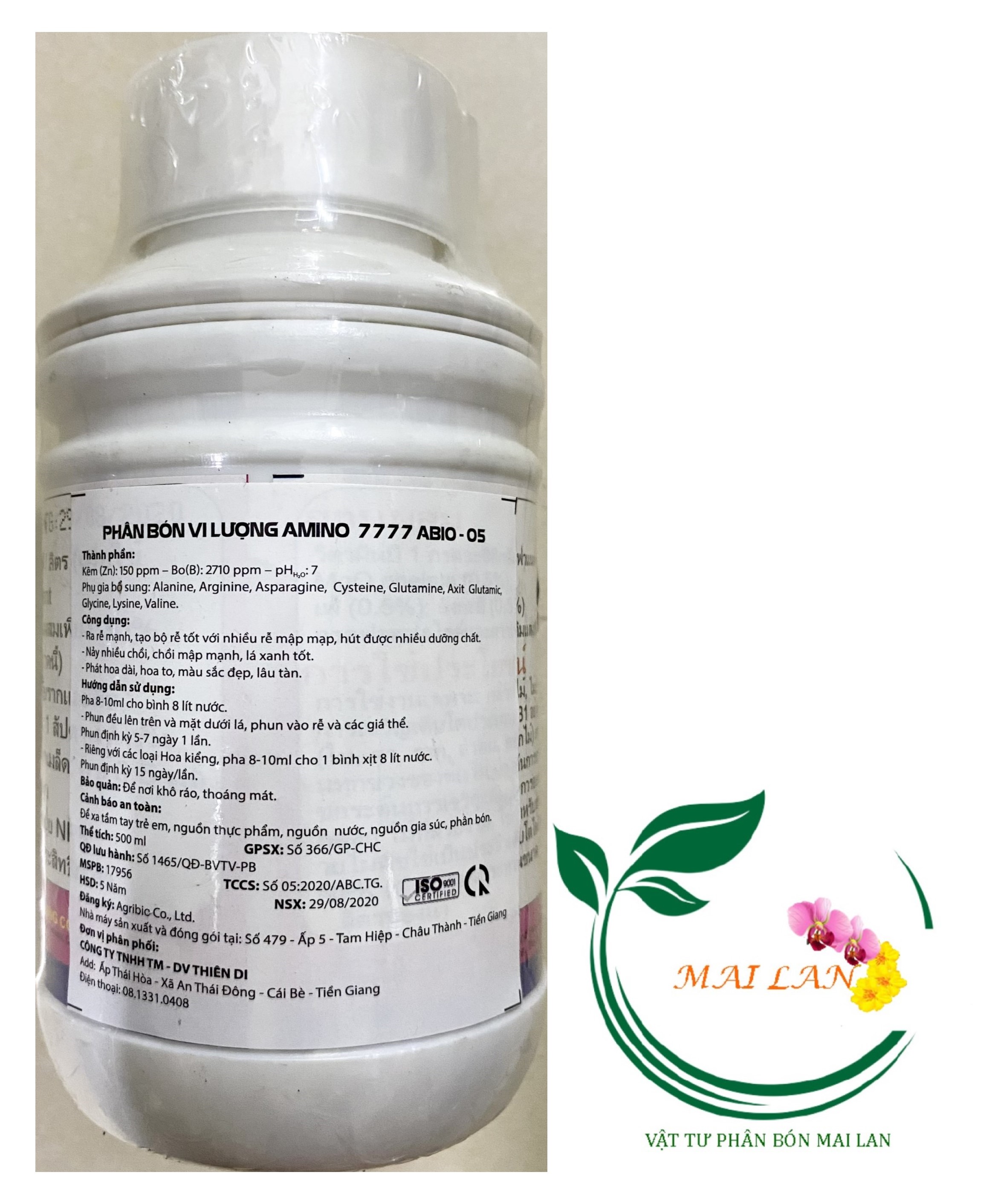 Phân Bón Lá TD - Grofer B1 Super-B1 (Technology Thailand) - #572A# 500ml