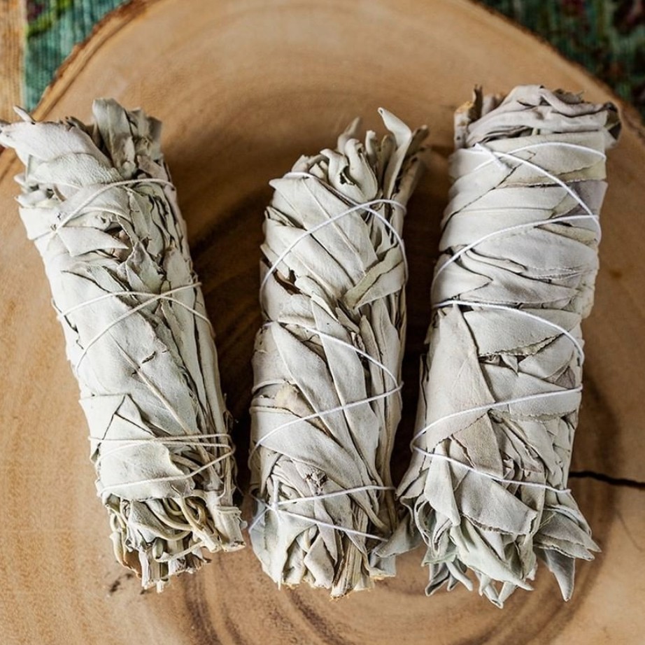 Xô Thơm Trắng (White Sage Smudge) l XÔ THƠM THANH TẨY