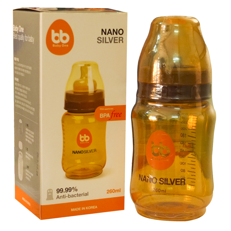 Núm ti thay bình sữa Nano Silver ( cổ rộng)