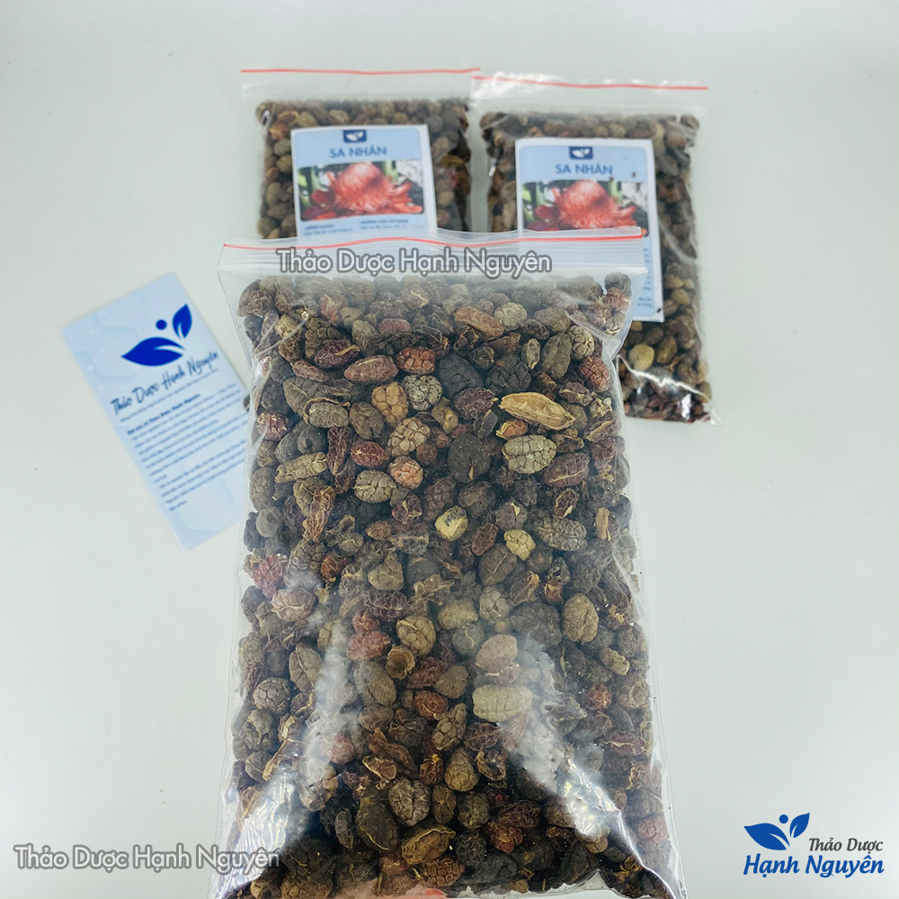 Sa shân 500g, hạt sa nhân khô, sạch, hỗ trợ thải độc, an thai, kháng khuẩn, tốt cho tiêu hoá