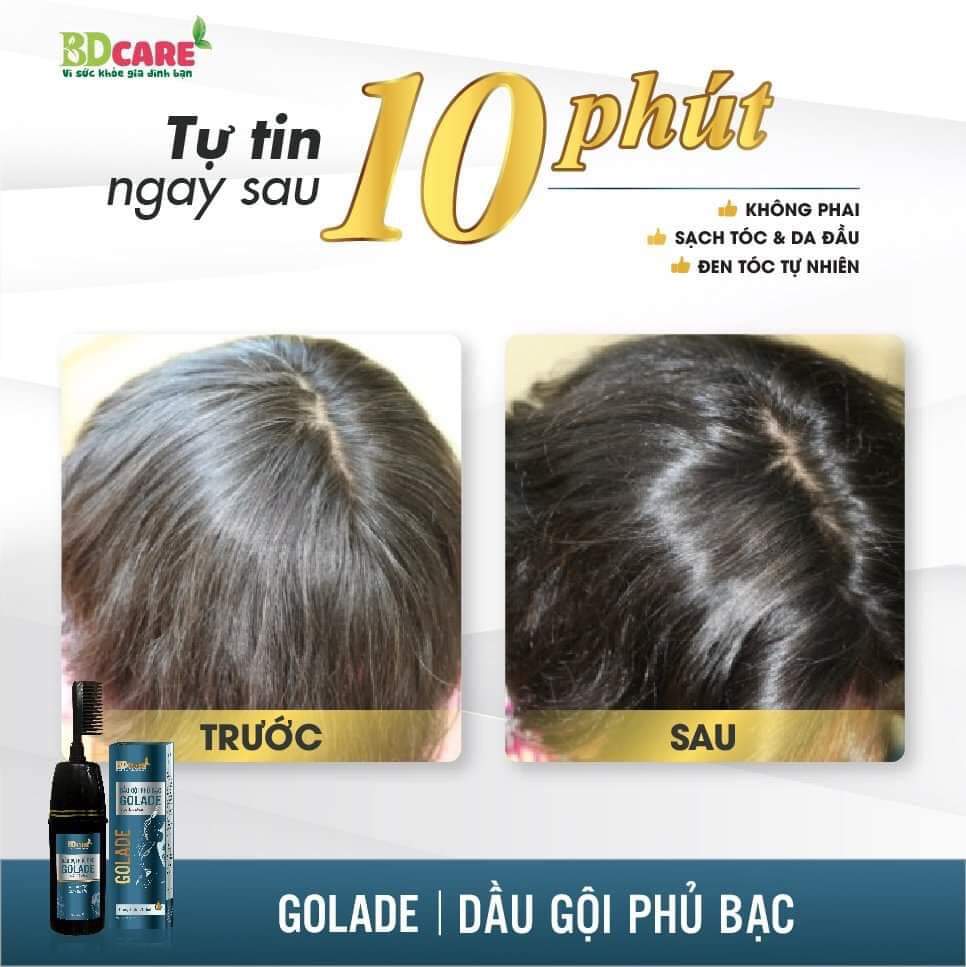 Dầu gội phủ bạc - GOLADE