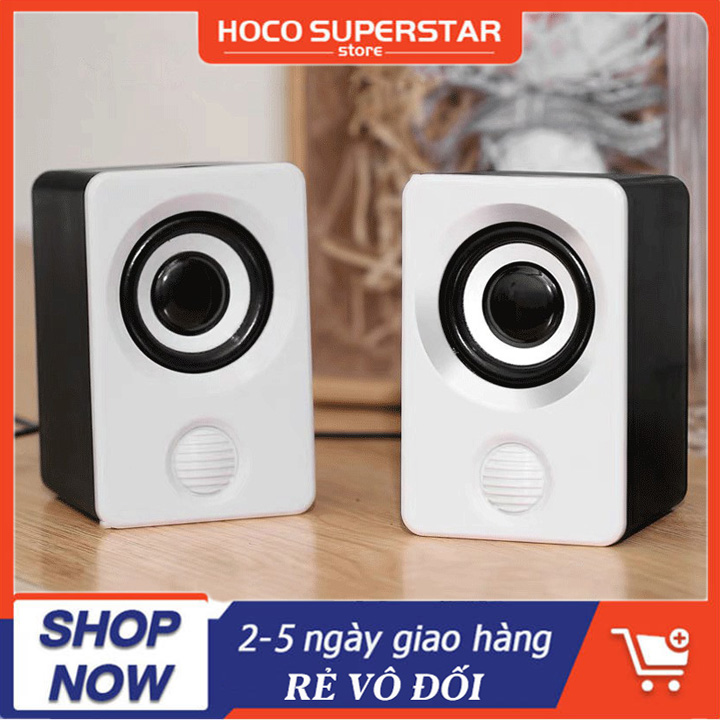 Loa máy tính để bàn âm thanh, loa laptop,chất lượng vượt trội âm tần: 100Hz - 20KHz loa vi tính