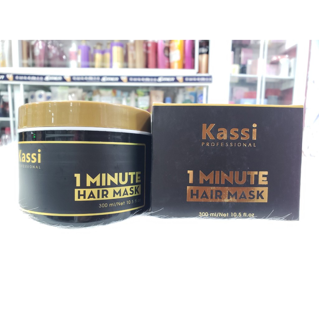 Kem hấp ủ tóc phục hồi 1 phút kassi