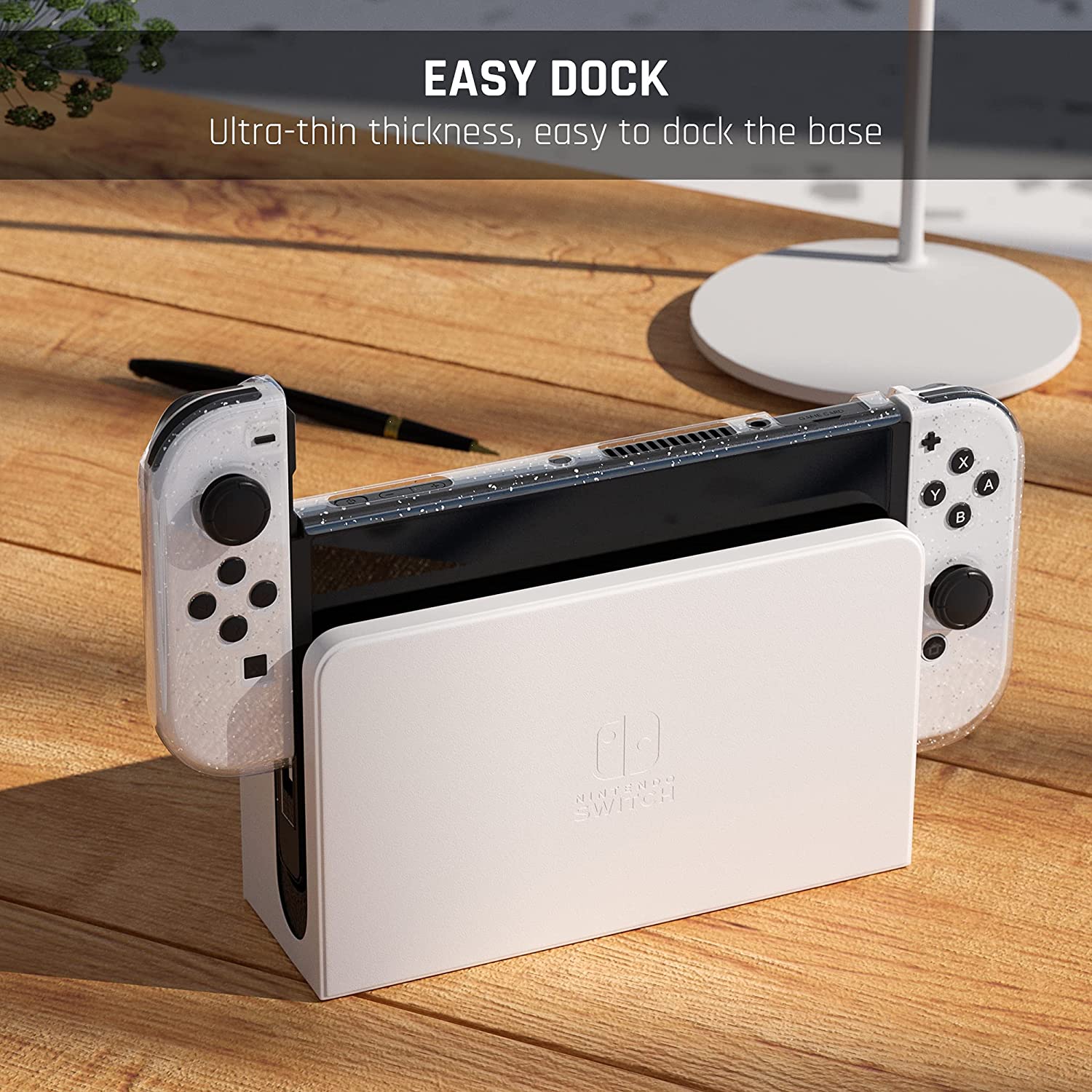 [HCM] Bộ Case Nhựa Ốp Trong Suốt Dành Cho Máy Nintendo Switch Oled