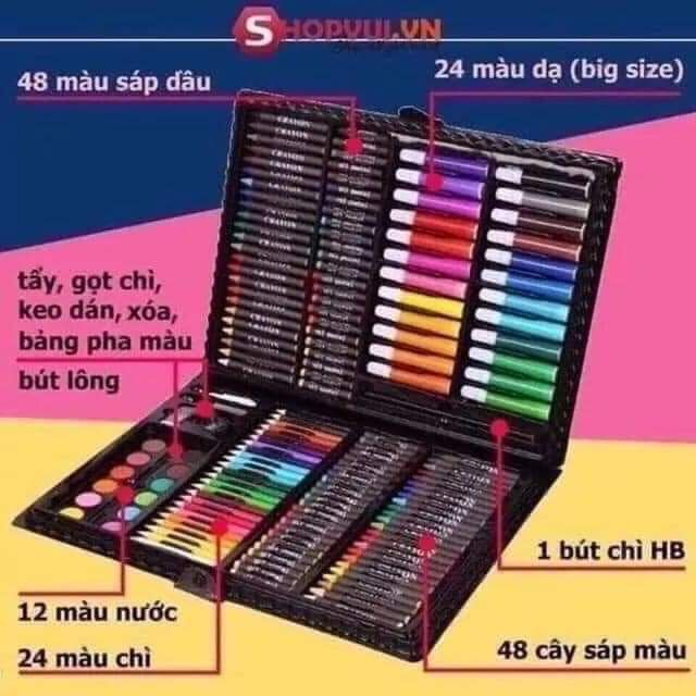 Bộ màu 150 chi tiết cho bé