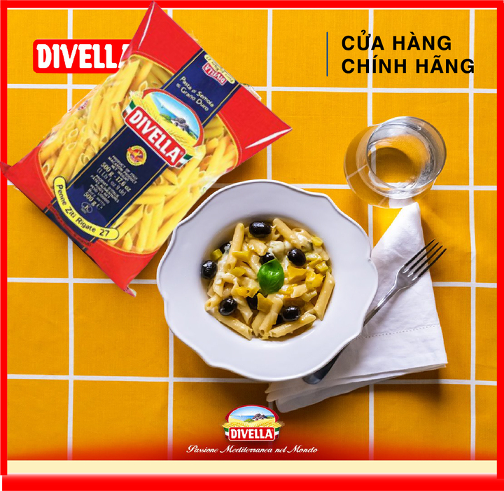 [HÀNG CÔNG TY NHẬP KHẨU] Nui Divella Penne Số 27