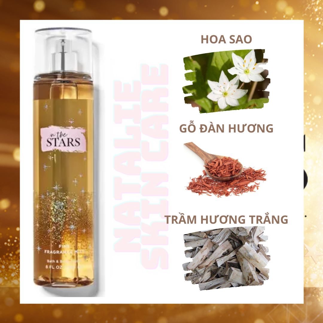 Xịt Thơm Toàn Thân Bath And Body Works In The Stars Body Mist 236ml