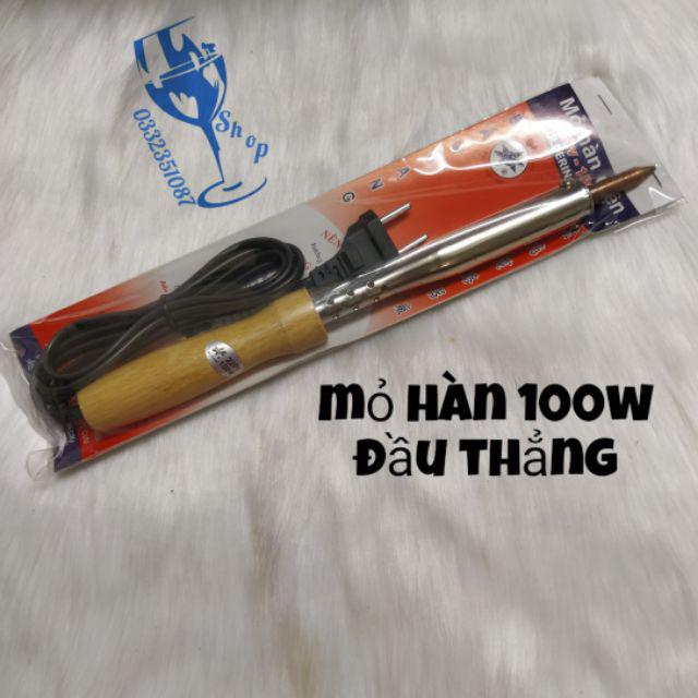Mỏ hàn cán gỗ Ba Quang cao cấp 100w