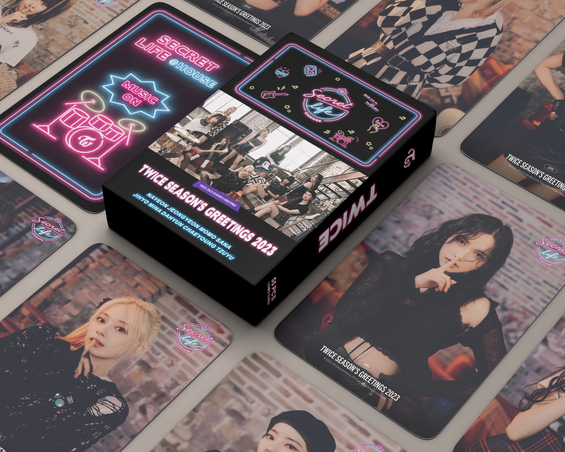 Set 55 lomo card Twice Season’s Greetings 2023