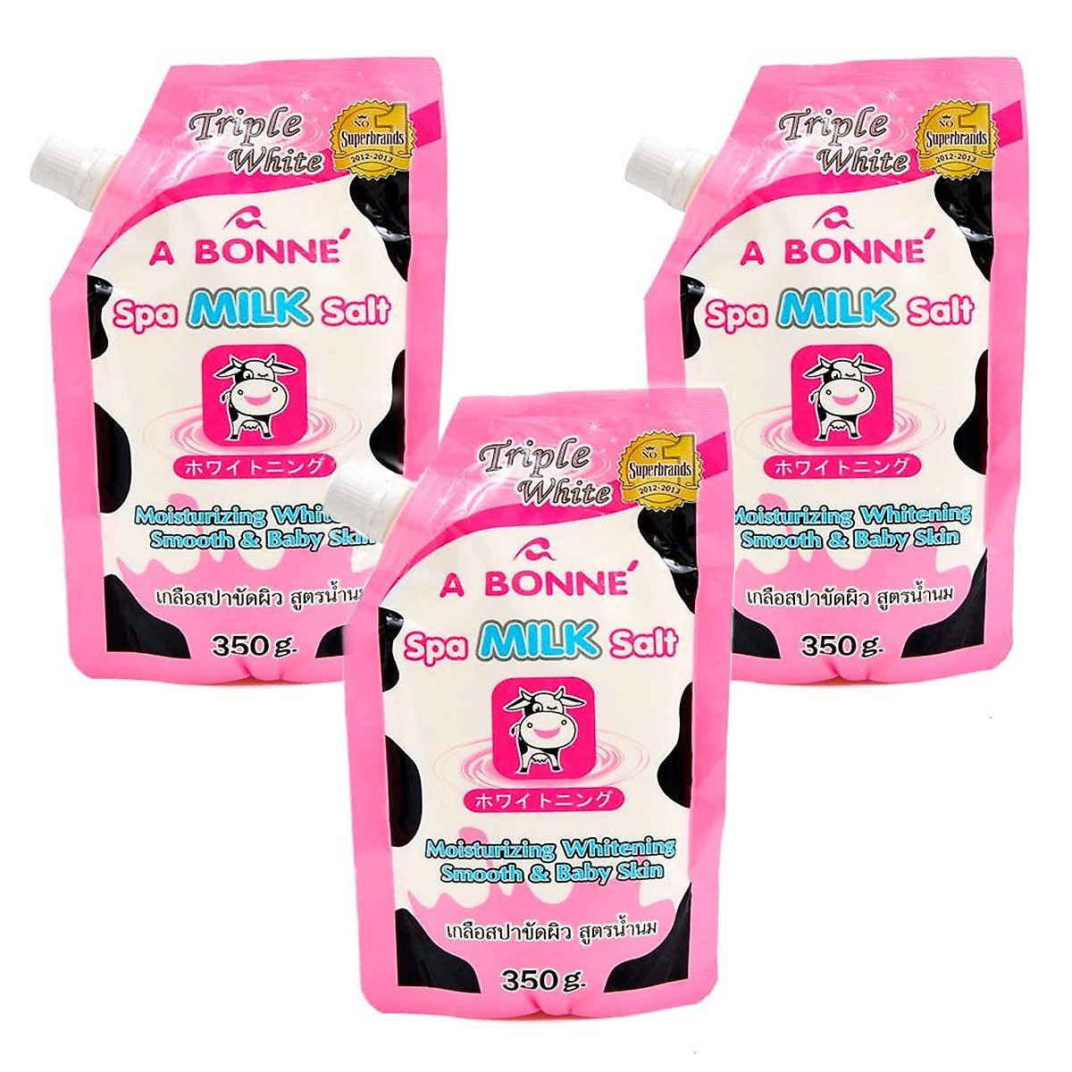 Muối bò tẩy tế bào chết trắng da