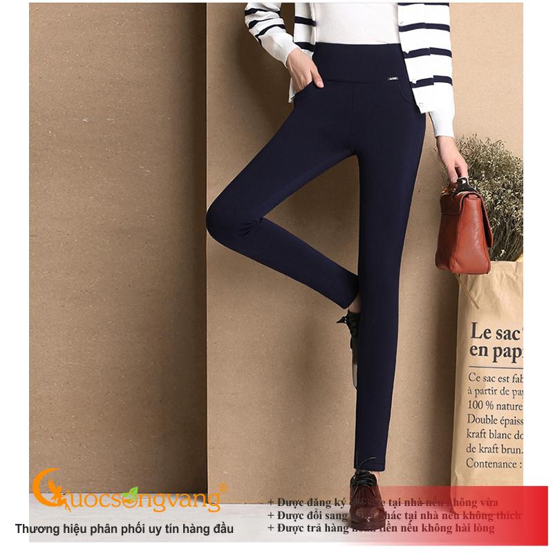 Women's trousers leggings women's cotton 4-way elastic GLQ047