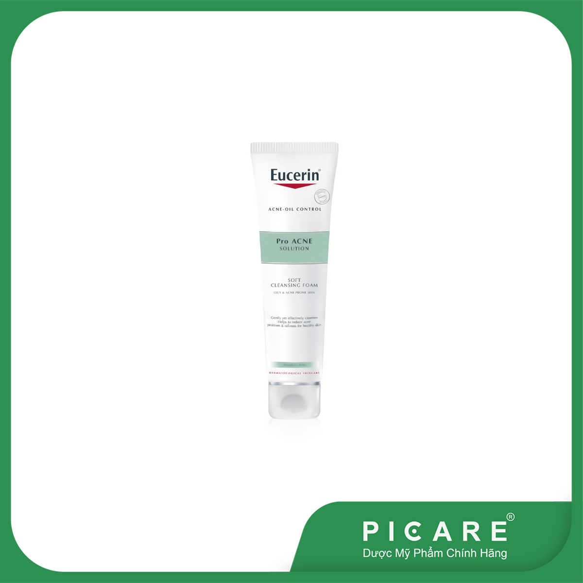 [GIẢM 20K ĐƠN 399K] Sữa Rửa Mặt Tạo Bọt Cho Da Mụn Eucerin Pro Acne Solution Gentle Cleansing Foam 150g