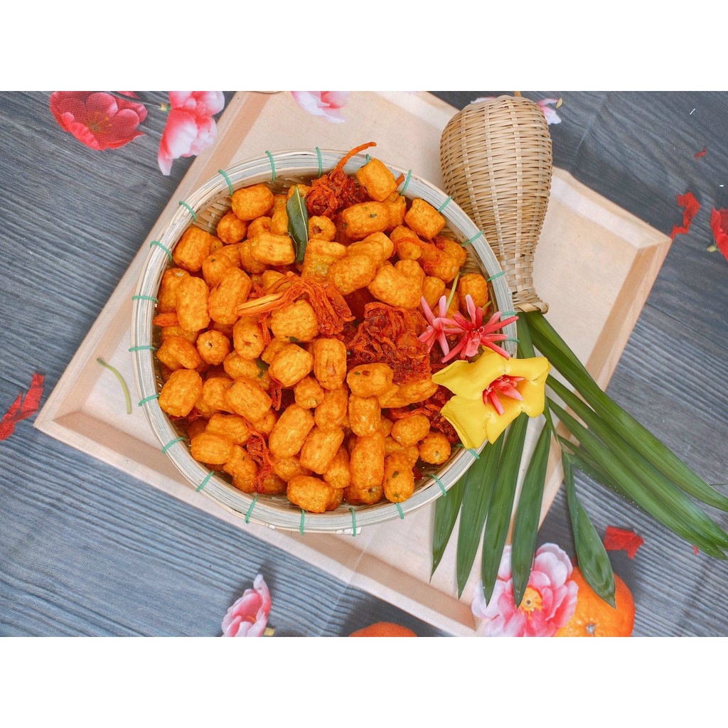 1KG NUI SẤY BÒ LÁ CHANH LOẠI 1- VSATTP