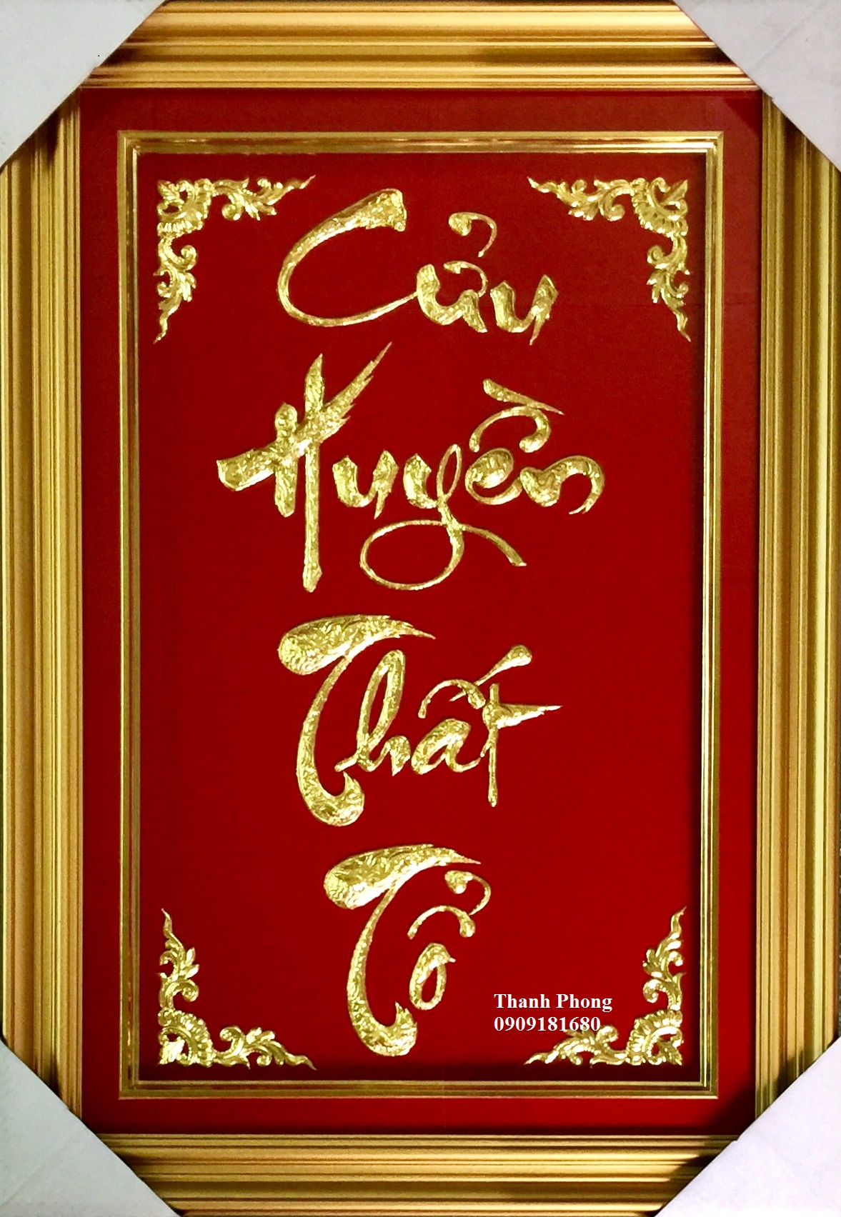 [HCM]Bài vị Cửu Huyền Thất Tổ mạ vàng