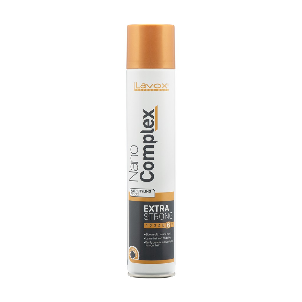 Keo Xịt Tóc Lavox Nano Complex