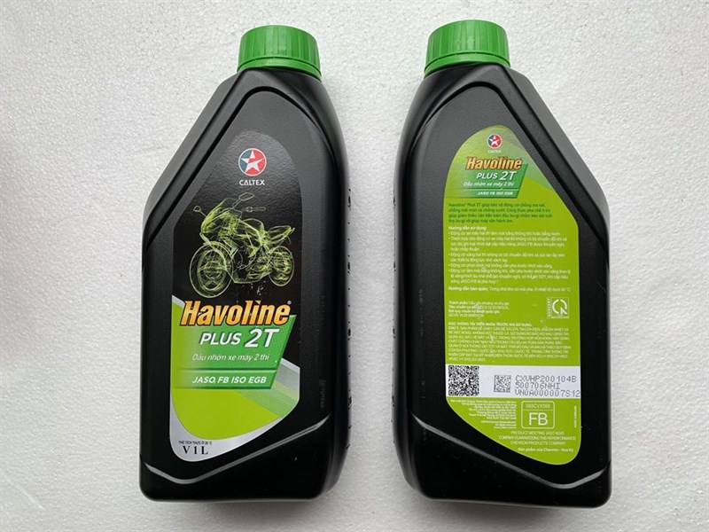 [Rẻ vô địch] [Giá hủy diệt] Nhớt 2T Havoline Plus dầu nhớt máy 2 thì động cơ pha nhớt