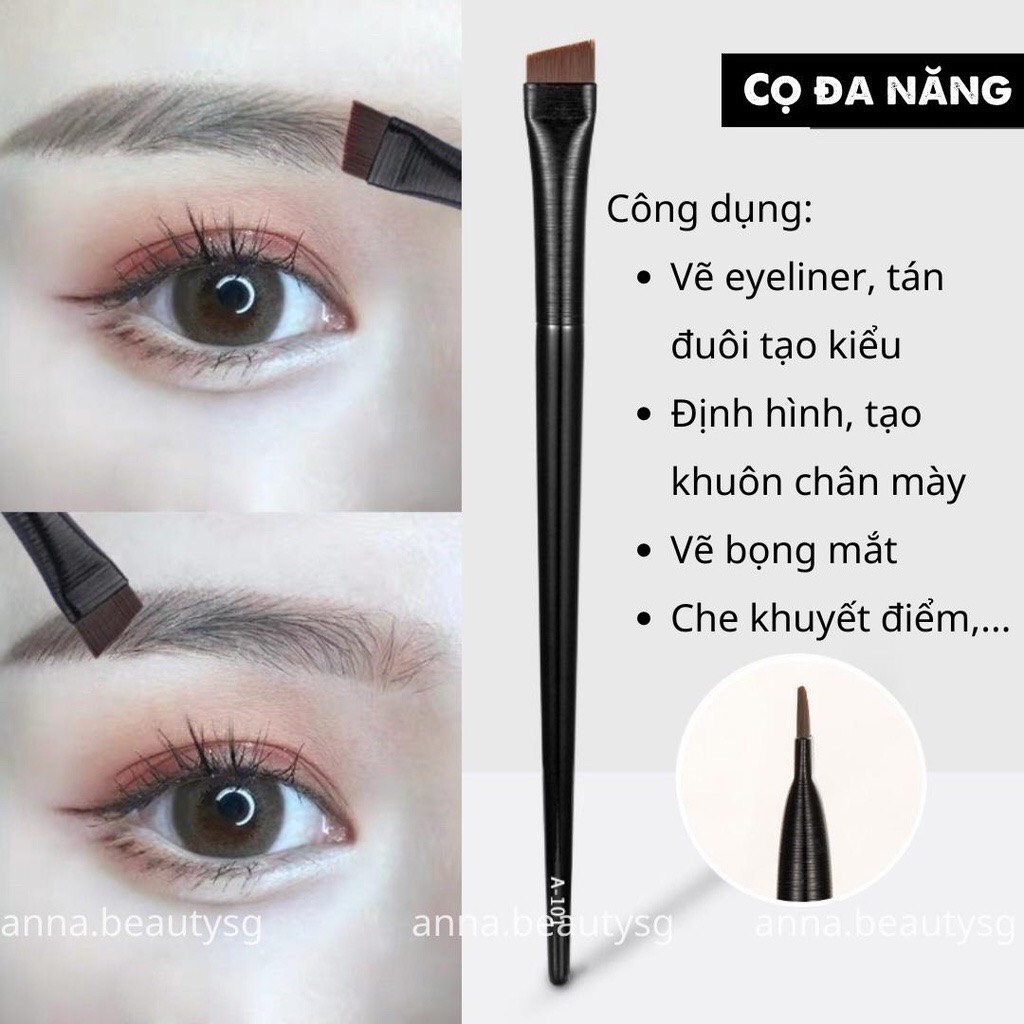 Cọ kẻ mắt vẽ eyeliner, cọ tém vẽ chân mày viền bọng mắt chuyên nghiệp siêu mảnh dễ kẻ