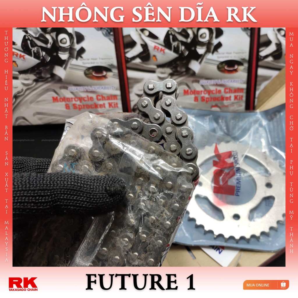 Japanese brand 1 dream & future motorcycle RK chain sprocket