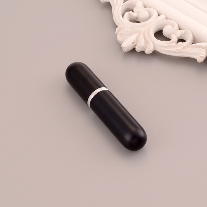 Chai lọ chiết nước hoa 5ml vỏ nhôm tròn hai lớp dáng thỏi son tiện dụng