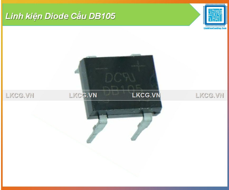 Linh kiện diode cầu db105