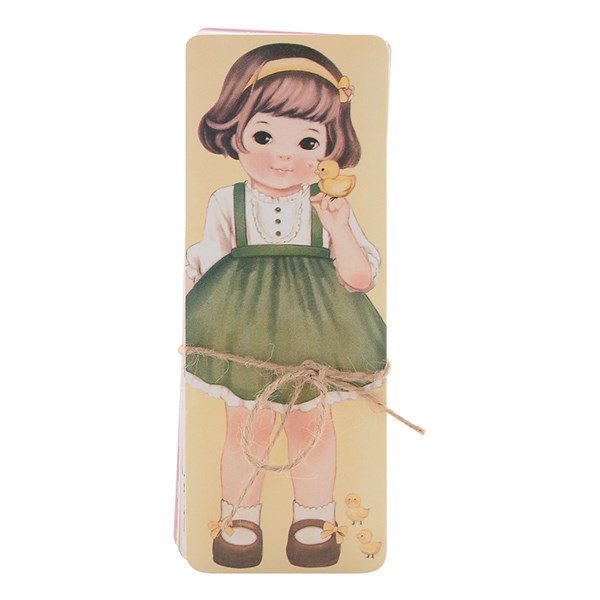 [HCM]Bộ 30 Bookmark - Little Girls (5.5 x 14.5cm)
