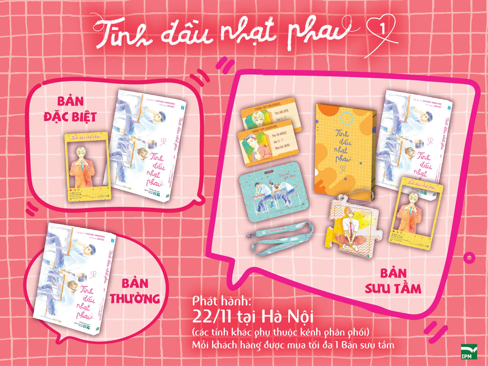 Truyện tranh - Tình đầu nhạt phai - 1,2