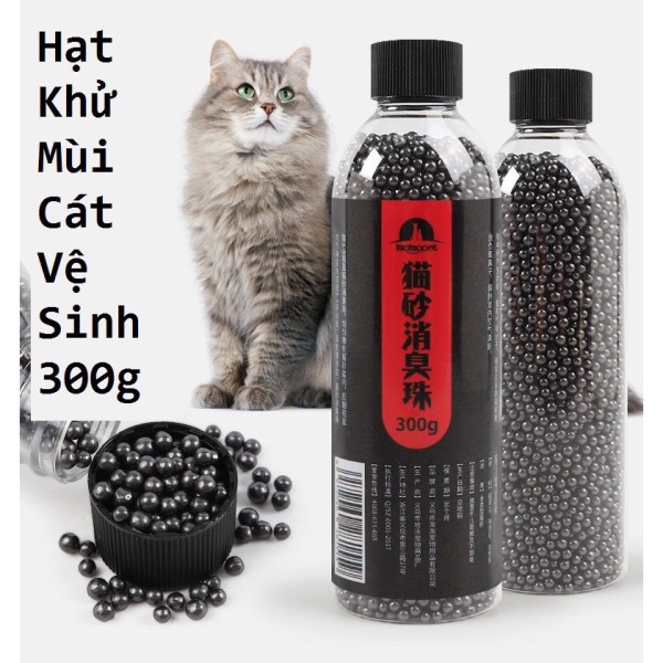 Hạt Khử Mùi Cát Vệ Sinh Chó Mèo Thú Cưng 300g- Phụ kiện thú cưng- ShopPetAz