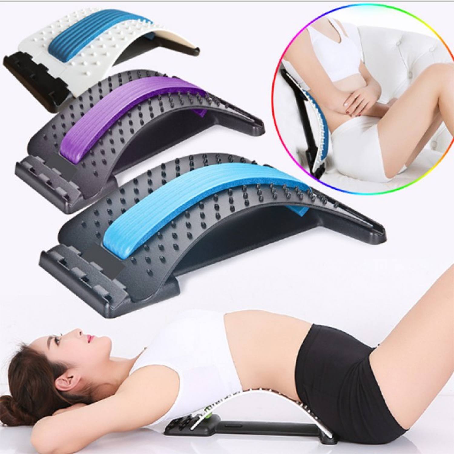 Khung nắn chỉnh cột sống gobos định hình cột sống, giảm thoái hóa đốt sống lưng, đốt sống cổ và thoát vị đĩa đệm, vai gáy, dụng cụ hỗ trợ tập lưng