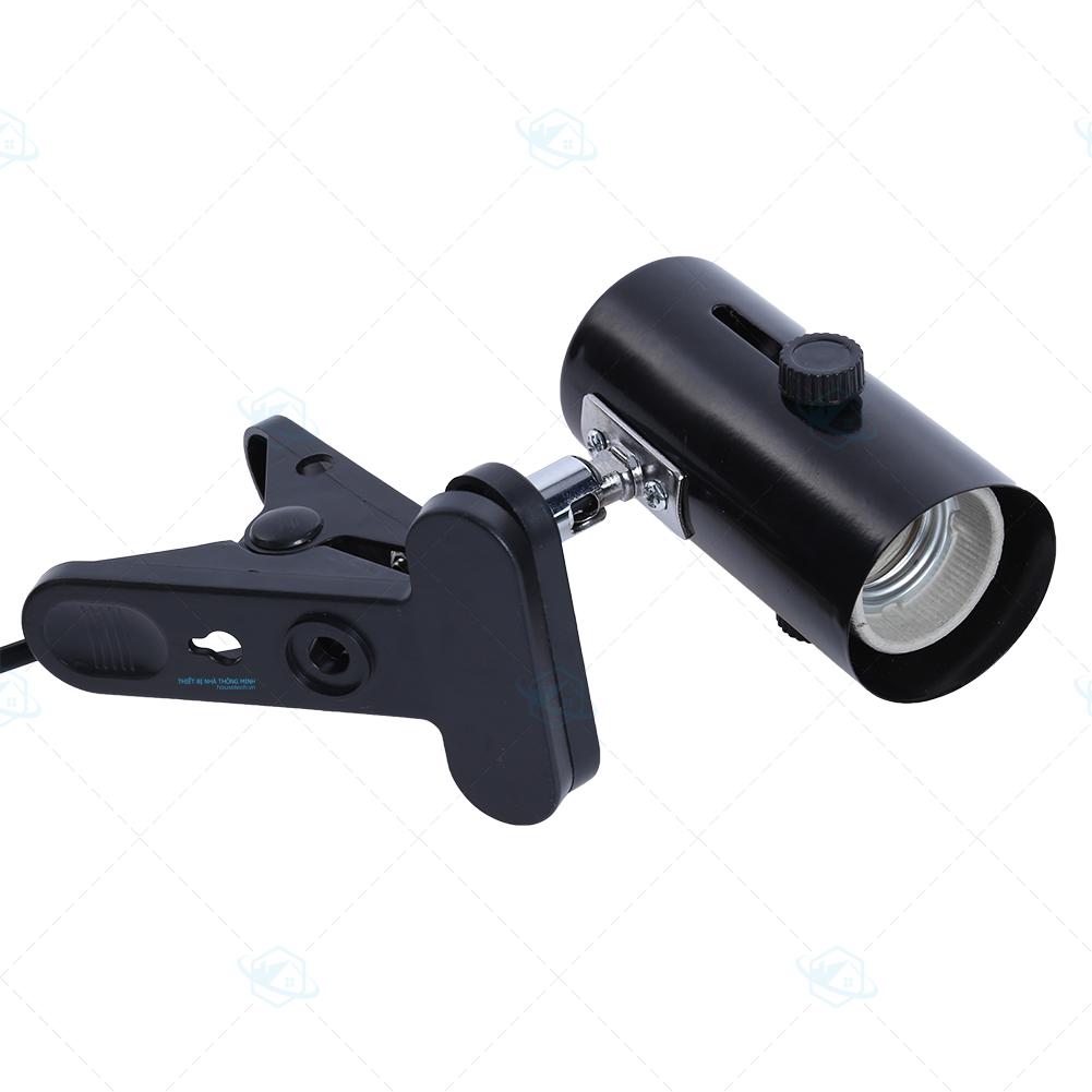 Đui đèn kẹp xoay 360 độ HouseTech BM0DI