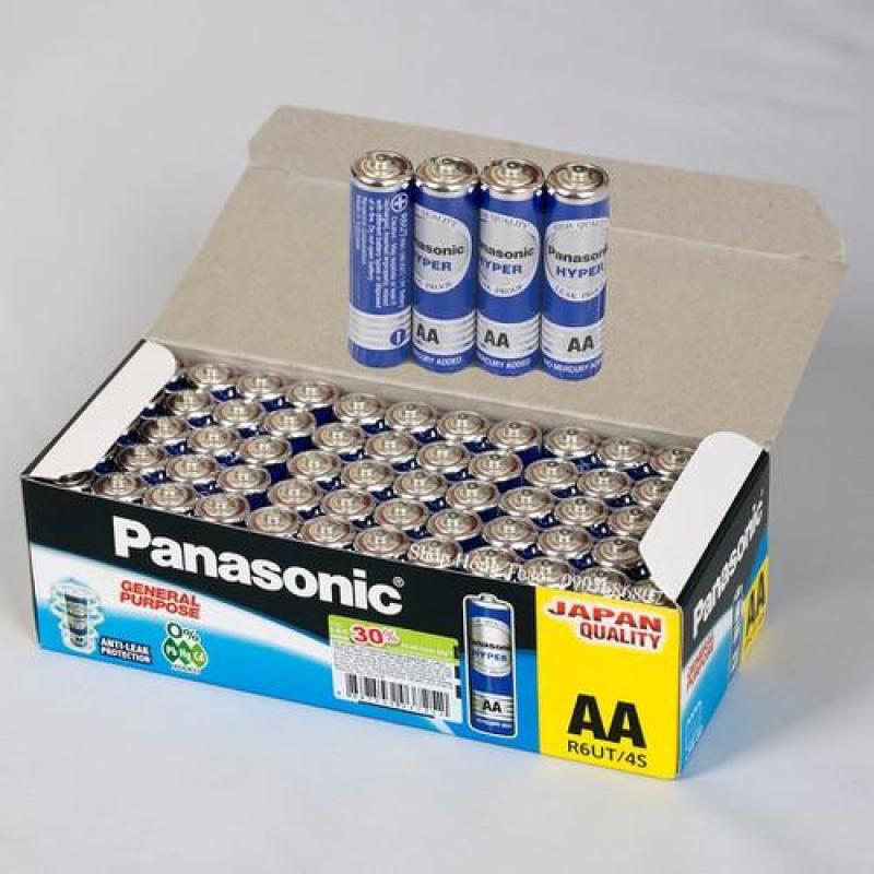 Hộp 60 viên pin AA Carbon PANASONIC 1.5v R6UT/4S