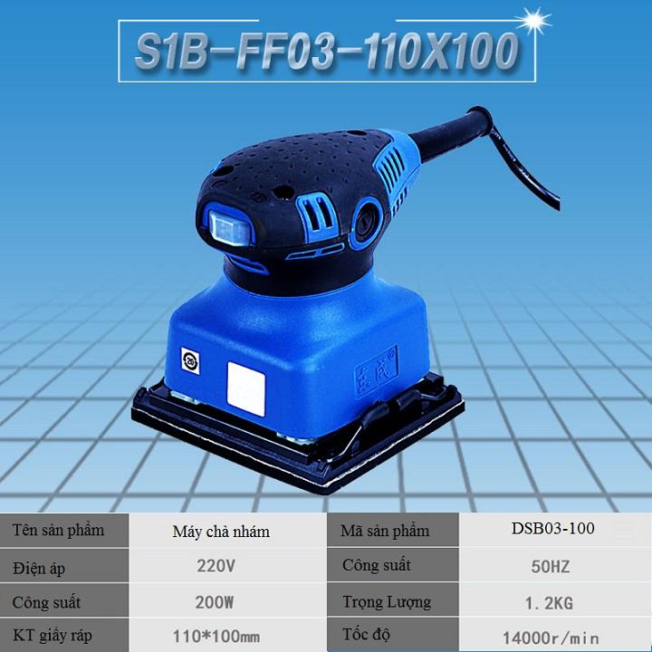 Máy đánh giấy ráp rung Dongcheng DSB03-100
