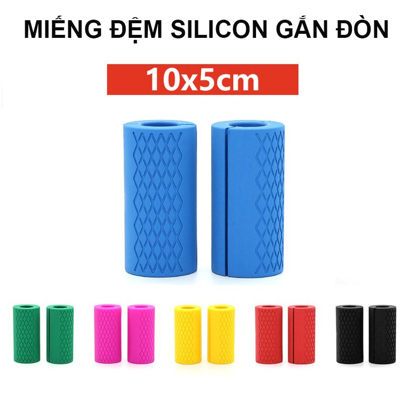 Đệm Silicon chống trượt gắn đòn tạ LE008