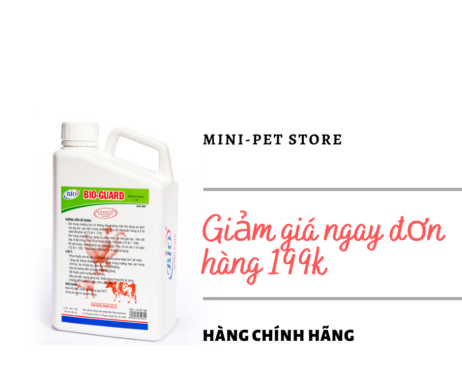GUARD - BIO SÁT TRÙNG CHUỒNG TRẠI (1L)