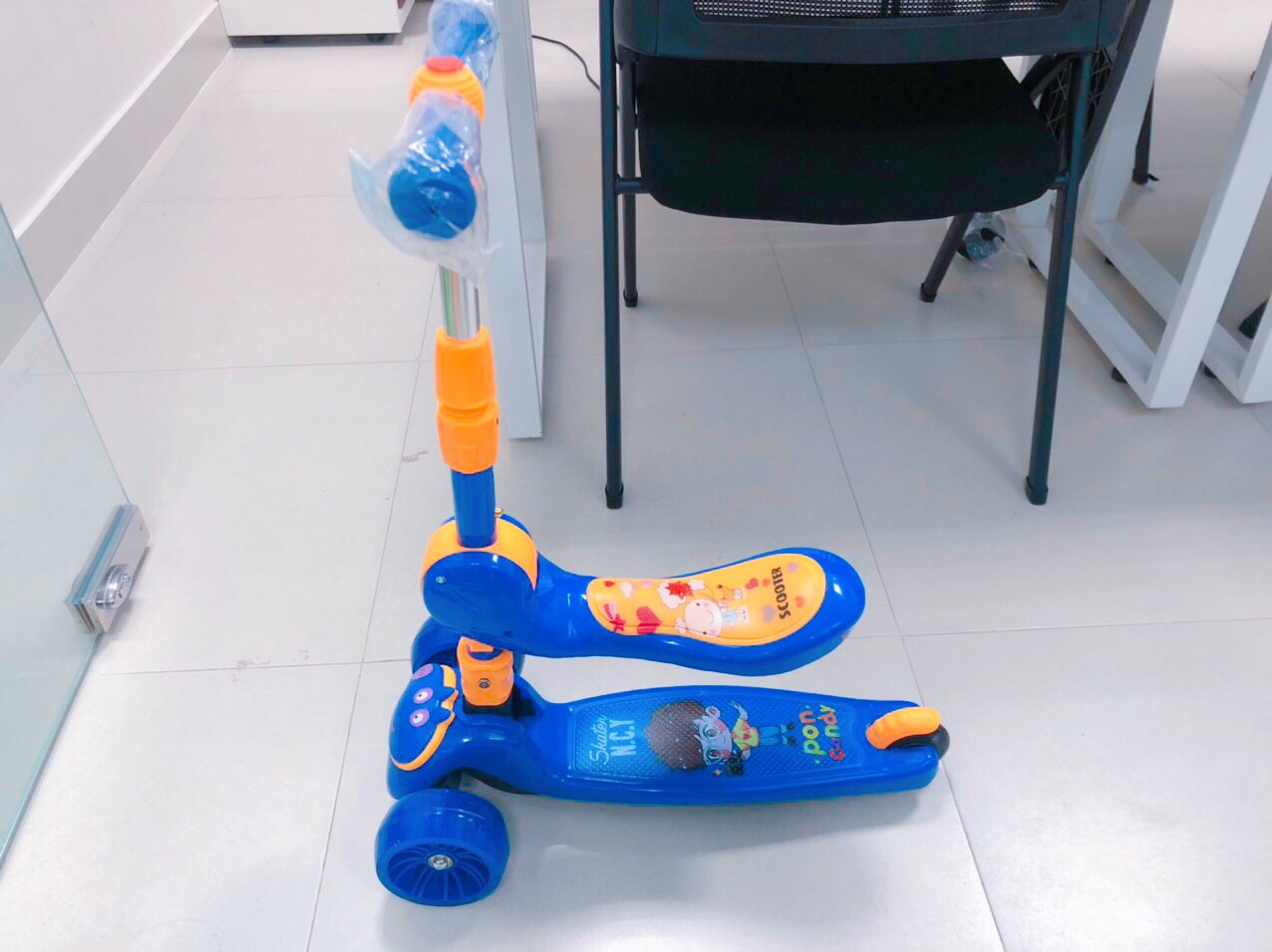 [HCM]Xe trượt Scooter hình con heo peppa