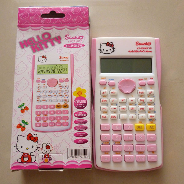 [SALE LỚN] Máy tính học sinh hình hello kitty và Doraemon