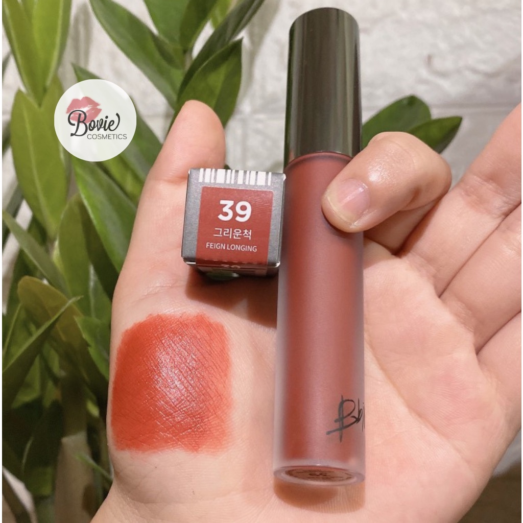 Son Kem BBia 39 Đỏ Nâu Gạch siêu đẹp