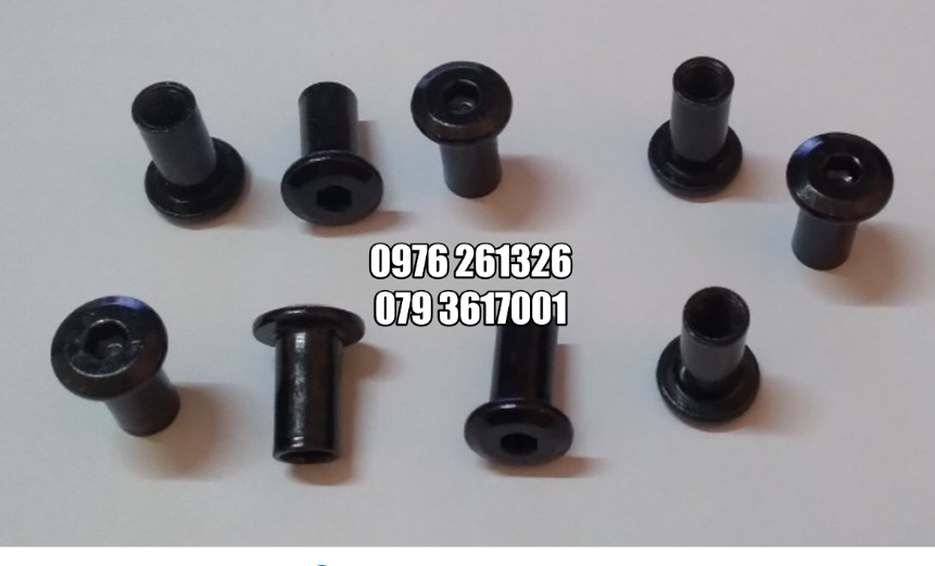 TÁN DÙ XI ĐEN _ ĐAI ỐC DÙ XI ĐEN_ECU DÙ XI ĐEN_BỊCH 50 CON