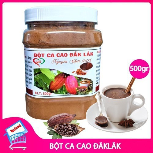1KG BỘT CA CAO ĐĂK LẮC CAO CẤP NGON SÁNH MỊN