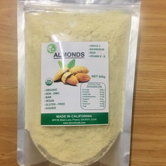 Bột Hạnh Nhân Mỹ 500G Bột Hạnh Nhân Làm Bánh